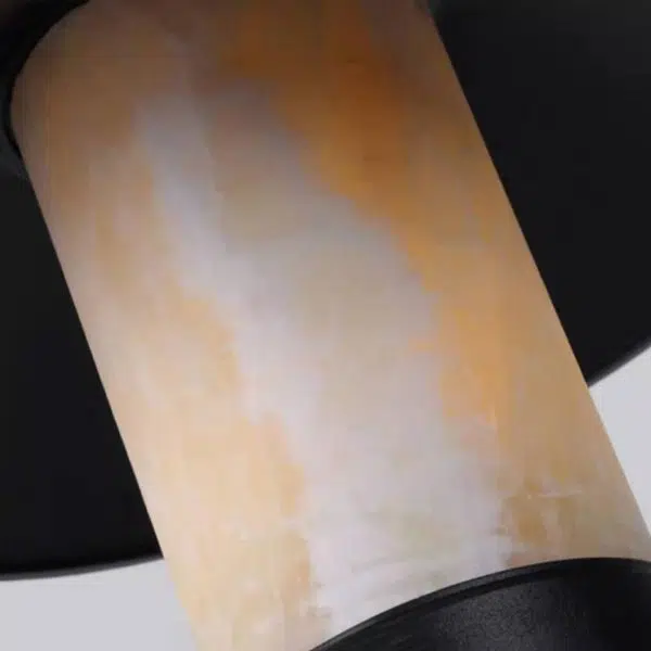 Traditional European Waterproof Half Round Cylinder Aluminum Dolomite 1-Light Outdoor Landscape Lamp For Garden - Image 8