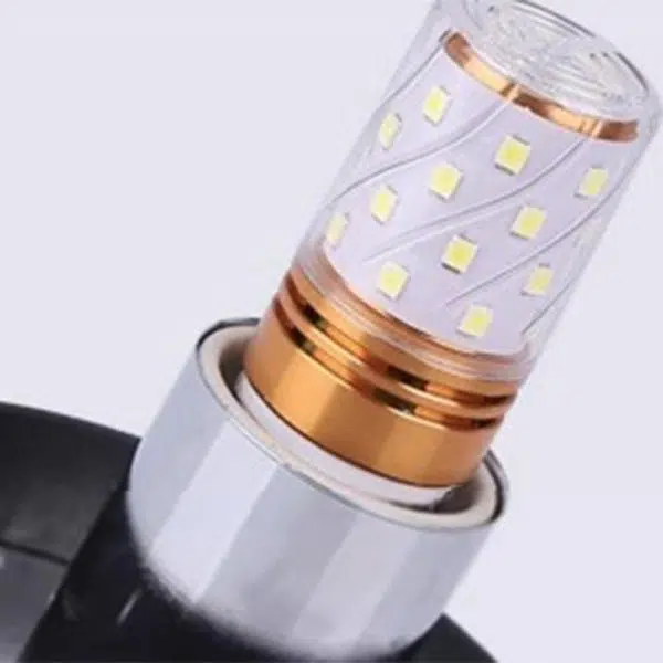 Contemporary Industrial Solar Aluminum PC Round 1-Light Outdoor Post Light For Garden - Image 11