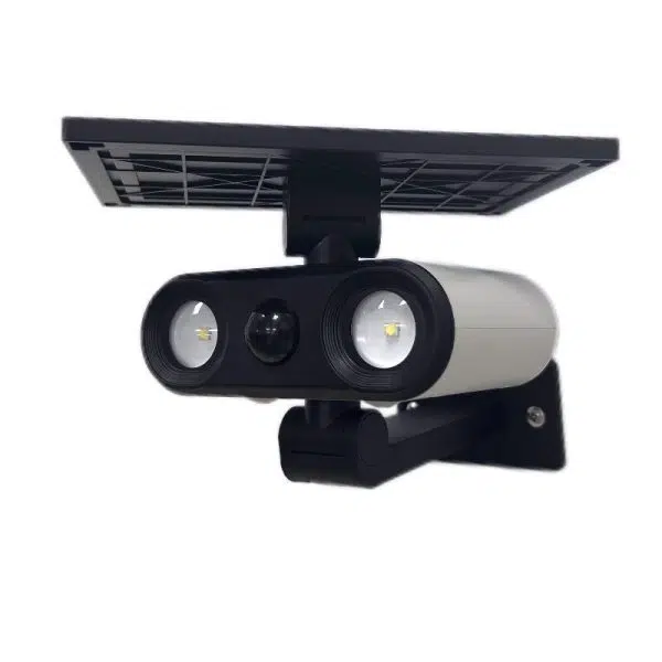 Contemporary Industrial Aluminum ABS Human Body Induction LED Solar Outdoor Wall Sconce Lamp For Garden - Image 16