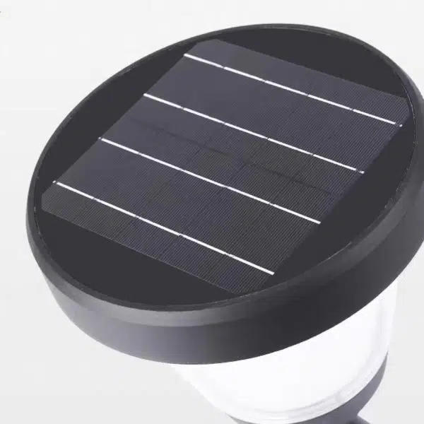 Contemporary Simplicity Aluminum PC Arc Arm LED Outdoor Wall Sconce Lamp For Garden - Image 8