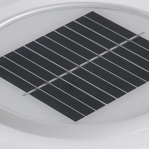 Modern Minimalist Solar Waterproof Lotus Round Cylinder PE LED Outdoor Lights For Patio - Image 8