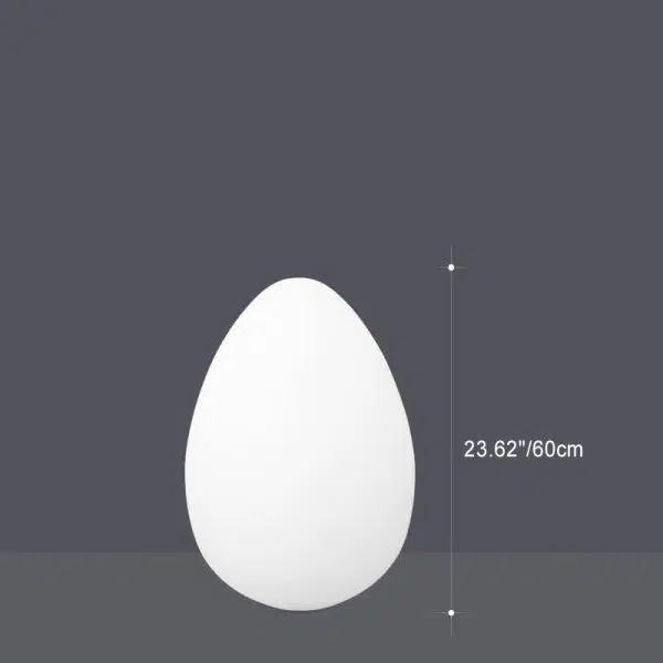 Modern Minimalist Solar Ambient Dinosaur Egg Waterproof PE LED Outdoor Light For Garden - Image 4
