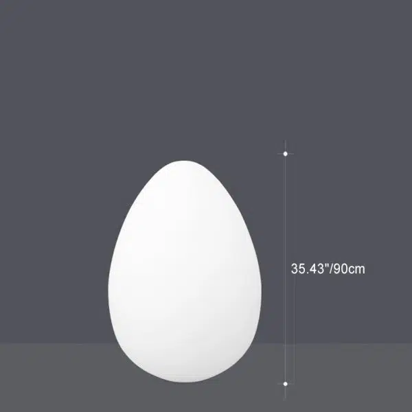 Modern Minimalist Solar Ambient Dinosaur Egg Waterproof PE LED Outdoor Light For Garden - Image 5