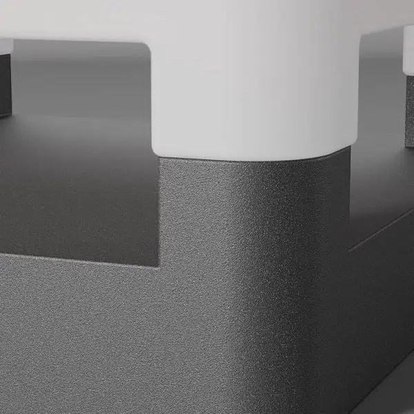 Modern Minimalist Square Waterproof PE Stainless Steel LED Outdoor Light For Garden - Image 6