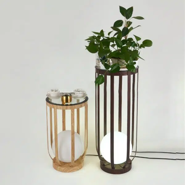 Modern Minimalist Round Skeleton Globe Waterproof PE Iron 1-Light Lawn Landscape Light For Garden - Image 10