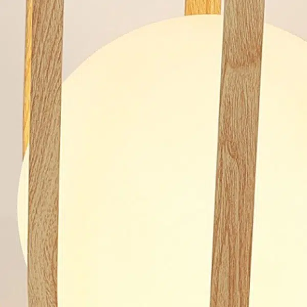 Modern Minimalist Round Skeleton Globe Waterproof PE Iron 1-Light Lawn Landscape Light For Garden - Image 8