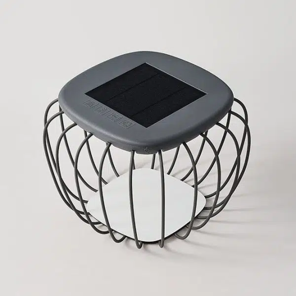 Modern Minimalist Hollow Square Solar Waterproof PE Iron LED Outdoor Landscape For Outdoor Patio - Image 15