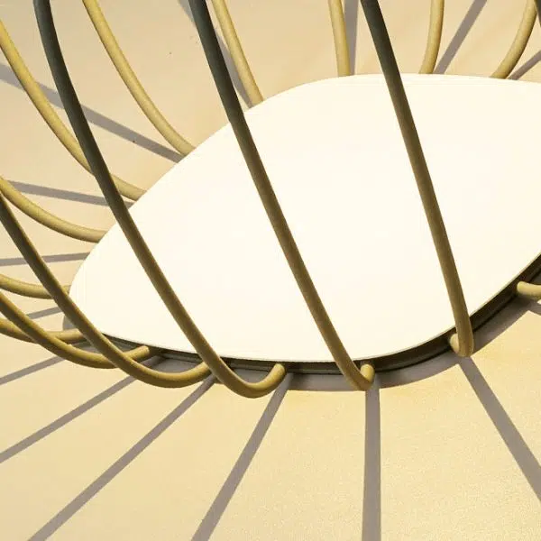 Modern Minimalist Hollow Square Solar Waterproof PE Iron LED Outdoor Landscape For Outdoor Patio - Image 6