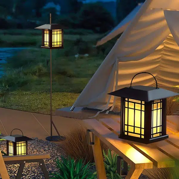 Modern Minimalist House Shape Square Acrylic Stainless Steel LED Outdoor Light For Garden - Image 11