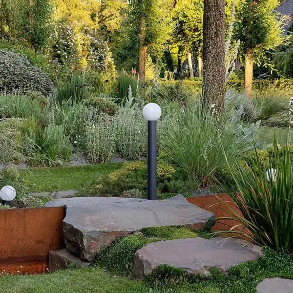 Modern Simplicity Waterproof Cylinder Ball Aluminium PC LED Landscape Lighting Outdoor Light For Garden - Image 11