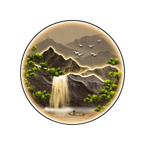 Modern Art Deco Solar Waterproof Aluminum Alloy Crystalline Round Landscape LED Wall Sconce Lamp For Outdoor Patio - Image 16