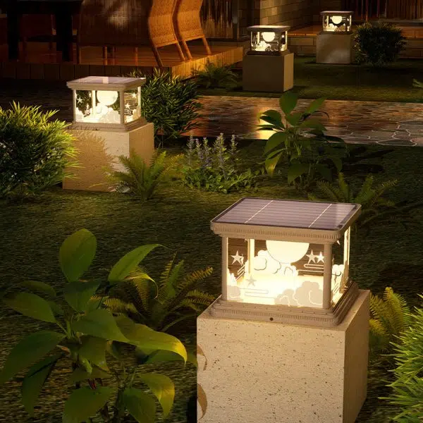 Modern Simplicity Waterproof Square Cube Sky Aluminum PE Acrylic LED Landscape Lighting Outdoor Light For Garden - Image 3