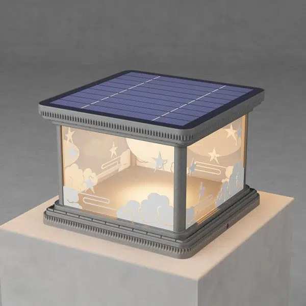 Modern Simplicity Waterproof Square Cube Sky Aluminum PE Acrylic LED Landscape Lighting Outdoor Light For Garden - Image 12