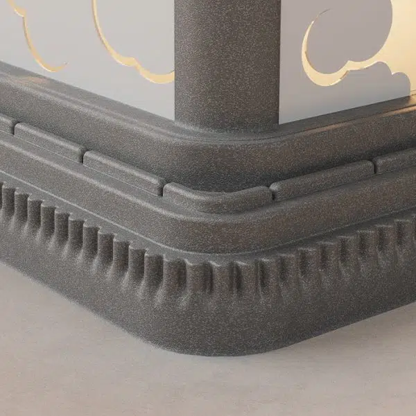 Modern Simplicity Waterproof Square Cube Sky Aluminum PE Acrylic LED Landscape Lighting Outdoor Light For Garden - Image 7