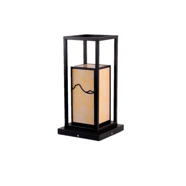 Traditional Chinese Solar Waterproof Stainless Steel Acrylic Cylinder Imitation Marble LED Landscape Lighting Outdoor Light For Garden - Image 18