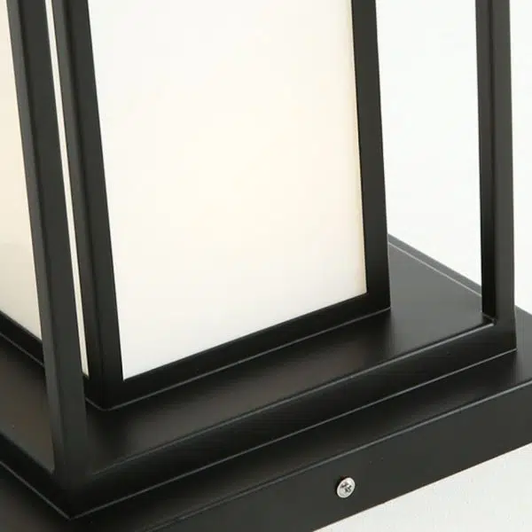 Traditional Chinese Solar Waterproof Stainless Steel Acrylic Cylinder Imitation Marble LED Landscape Lighting Outdoor Light For Garden - Image 10