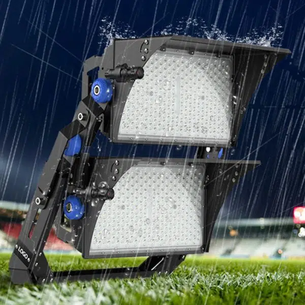 Contemporary Industrial Waterproof Aluminum Rectangular Rotatable High Power LED Outdoor Light For Outdoor Patio - Image 2