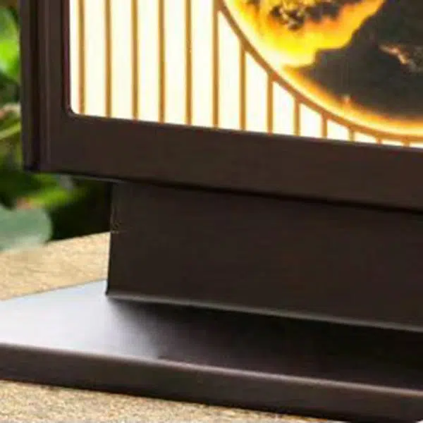 Traditional Chinese Solar Waterproof Aluminum PC Glass Pine Tree Square Cylinder LED Landscape Lighting Outdoor Light For Outdoor Patio - Image 9