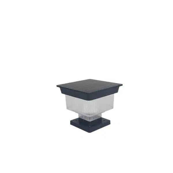 Modern Simplicity Solar Waterproof Aluminum PC Square Cylinder Pinstripe LED Landscape Lighting Outdoor Light For Garden - Image 14