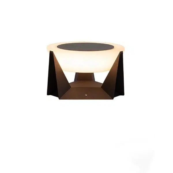 Modern Simplicity Solar Waterproof Stainless Steel PC Round LED Landscape Lighting Outdoor Light For Outdoor Patio - Image 23