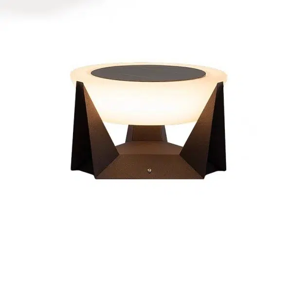 Modern Simplicity Solar Waterproof Stainless Steel PC Round LED Landscape Lighting Outdoor Light For Outdoor Patio - Image 24