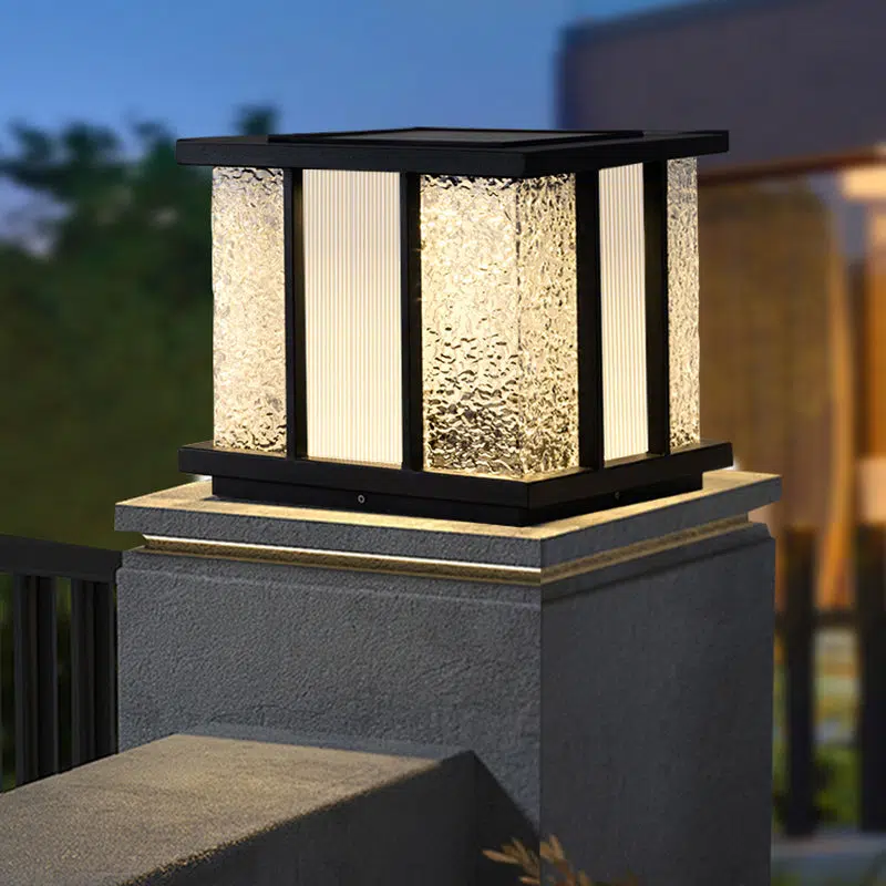 BS-Lighting-LX01777-5.jpg Modern Simplicity Solar Waterproof Stainless Steel Acrylic Cube Crackle LED Landscape Lighting Outdoor Light For Garden - Image 1