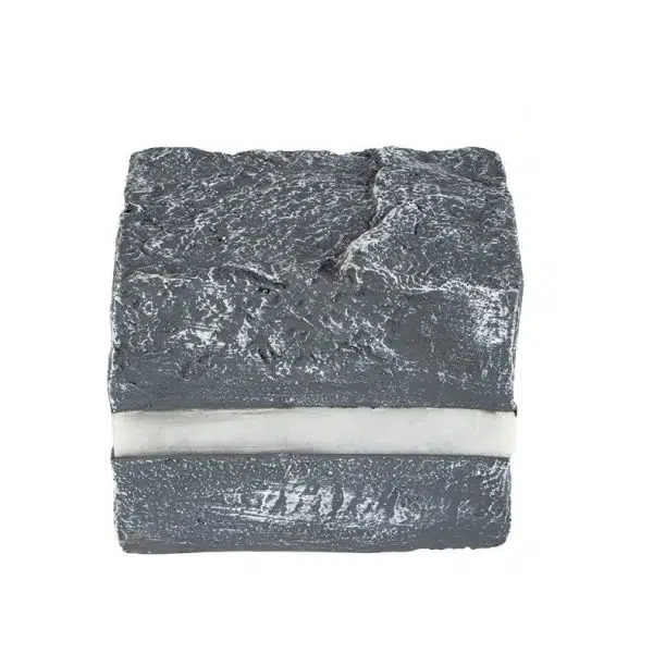 Contemporary Creative Solar Waterproof Resin Glass Fiber Simulated Stone Stripe Cube LED Outdoor Light Landscape Lighting For Garden - Image 20