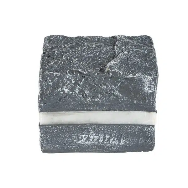 Contemporary Creative Solar Waterproof Resin Glass Fiber Simulated Stone Stripe Cube LED Outdoor Light Landscape Lighting For Garden - Image 21