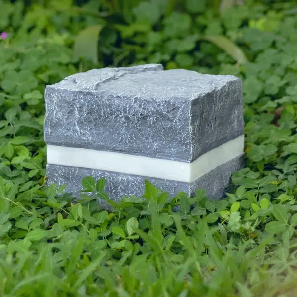 Contemporary Creative Solar Waterproof Resin Glass Fiber Simulated Stone Stripe Cube LED Outdoor Light Landscape Lighting For Garden - Image 15