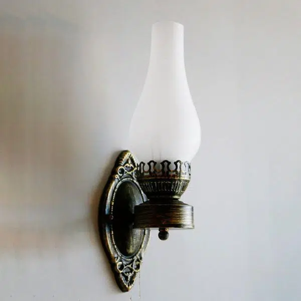 Retro Kerosene 1-Light Wall Sconce Lamps - Image 14