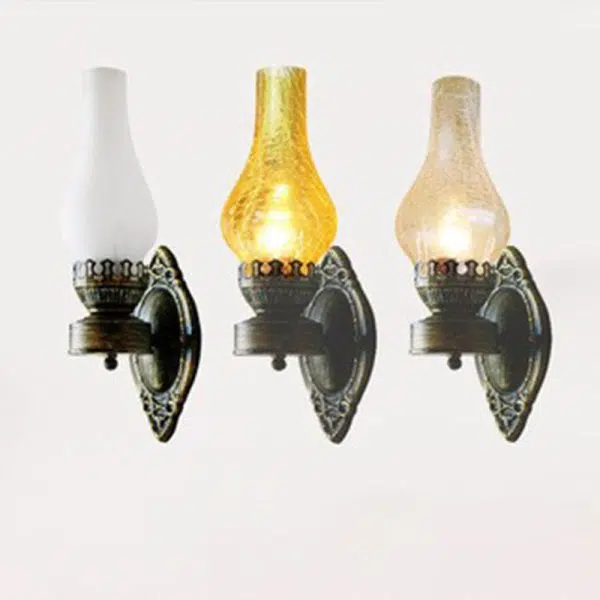 Retro Kerosene 1-Light Wall Sconce Lamps - Image 15