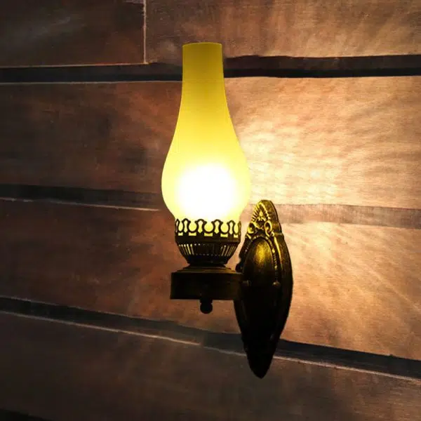 Retro Kerosene 1-Light Wall Sconce Lamps - Image 13