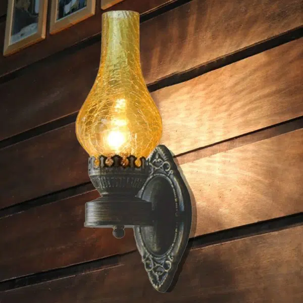Retro Kerosene 1-Light Wall Sconce Lamps - Image 3