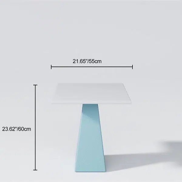 Contemporary Scandinavian Leather Wood Sponge Rectangular Square Round Coffee Table & Chair Set For Living Room - Image 11