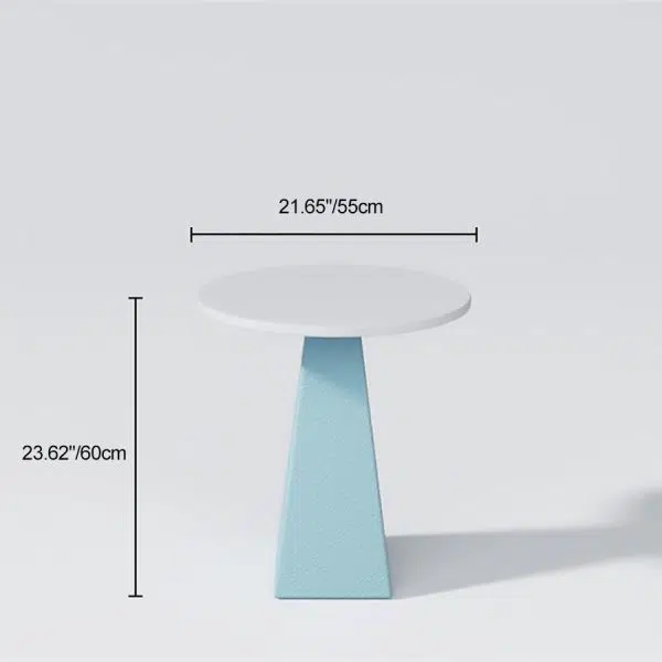 Contemporary Scandinavian Leather Wood Sponge Rectangular Square Round Coffee Table & Chair Set For Living Room - Image 13