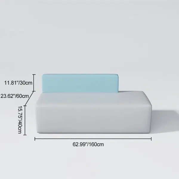 Contemporary Scandinavian Leather Wood Sponge Rectangular Square Round Coffee Table & Chair Set For Living Room - Image 10