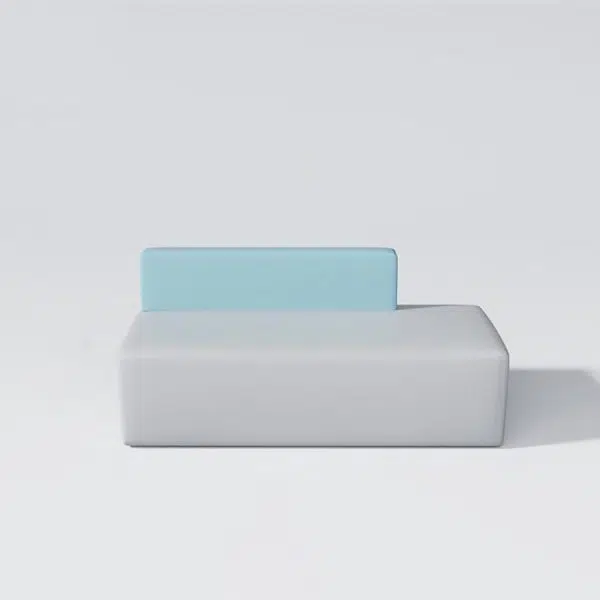 Contemporary Scandinavian Leather Wood Sponge Rectangular Square Round Coffee Table & Chair Set For Living Room - Image 24