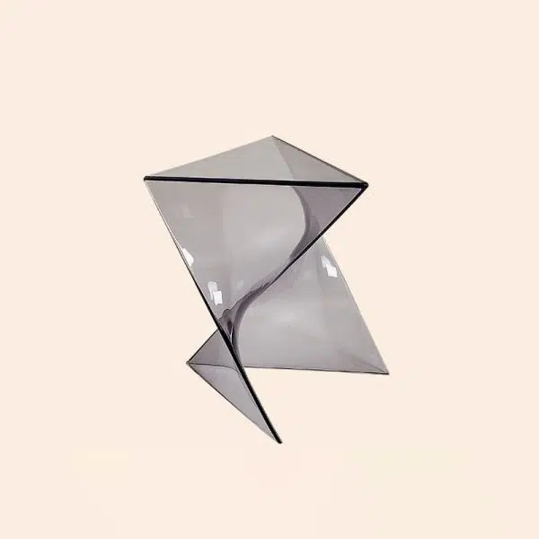 Contemporary Creative Irregular Geometric PC End Table For Living Room - Image 7