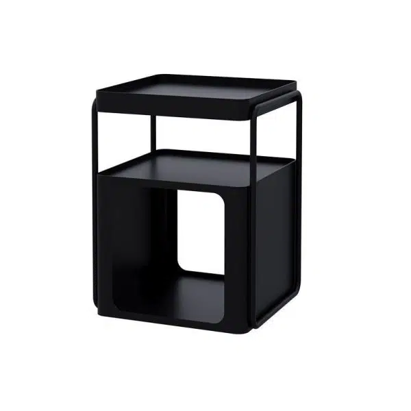 Contemporary Creative Removable Rectangular Iron End Table 3-Tier For Living Room - Image 14