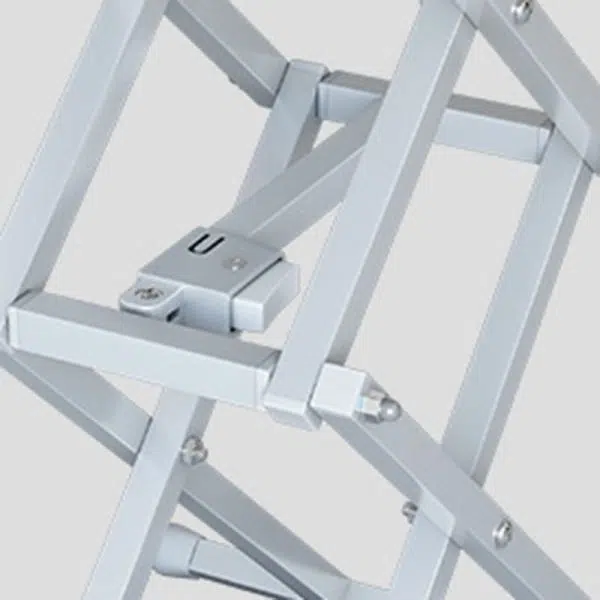 Modern Simplicity PE Steel Rectangular Liftable Folding Desks 1-Pen Slot For Home Office - Image 10