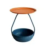 Orange Plate + Blue Base