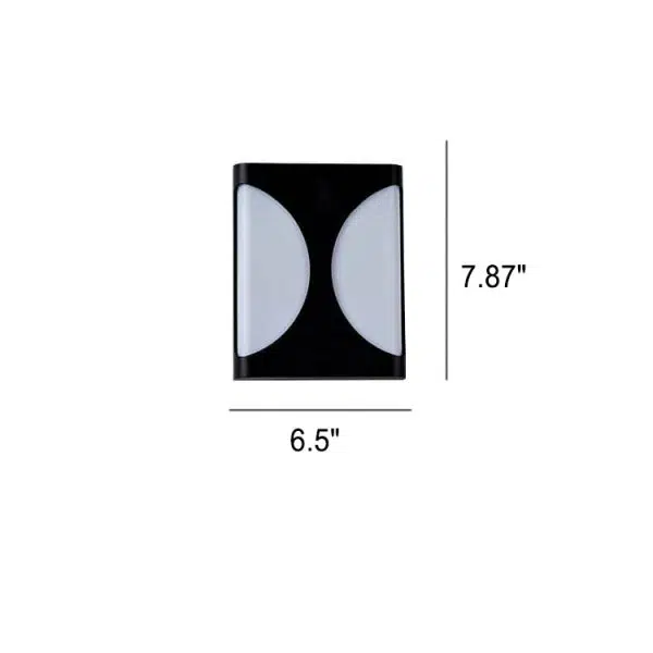 Modern Creative Waterproof LED Outdoor Wall Sconce Lamp - Image 9