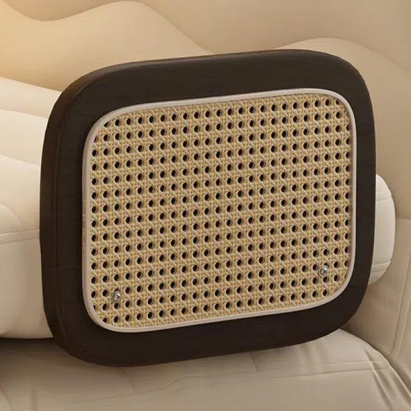 Contemporary Nordic Wood & Fabric Rectangular Sofa Bed With Foldable Function For Living Room And Bedroom - Image 6