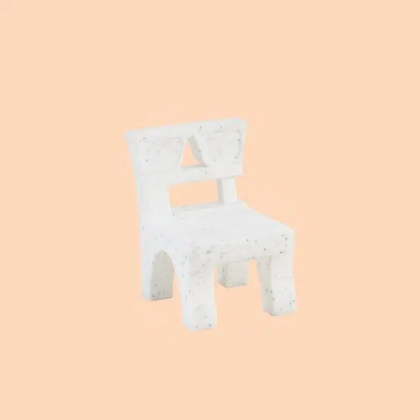 Contemporary Nordic Plastic Square Low Stool For Kids Bedroom & Living Room - Image 10
