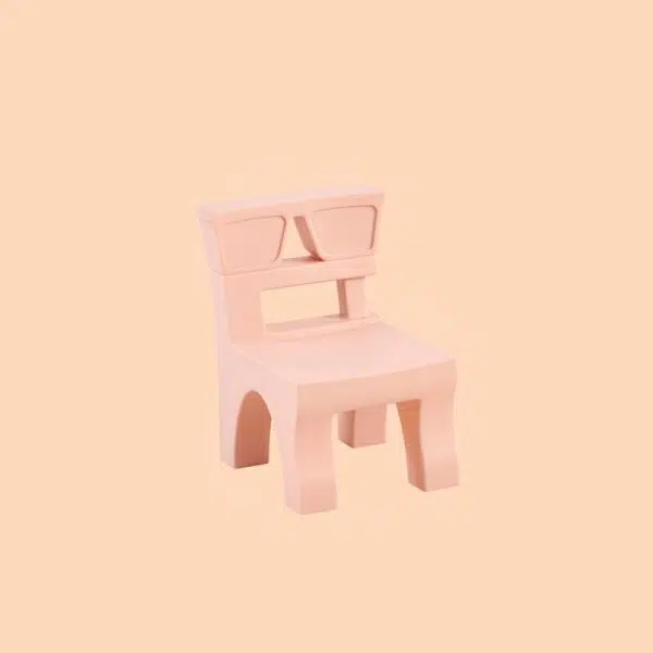 Contemporary Nordic Plastic Square Low Stool For Kids Bedroom & Living Room - Image 9