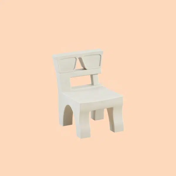 Contemporary Nordic Plastic Square Low Stool For Kids Bedroom & Living Room - Image 14