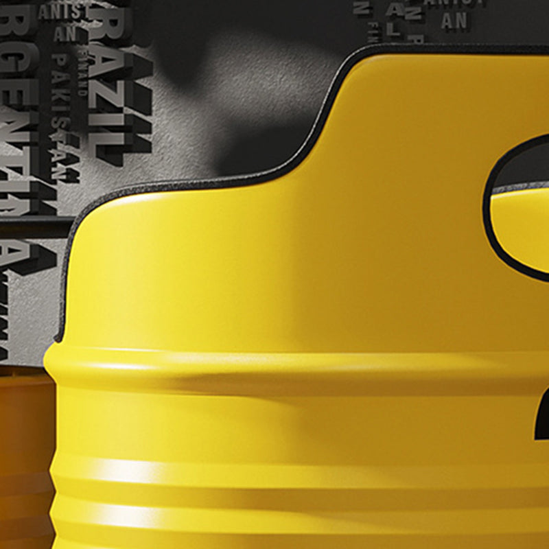 DFM-Chair-BM01759-5.jpg Contemporary Industrial Iron & PU Leather Round Accent Chair For Living Room And Bedroom - Image 5