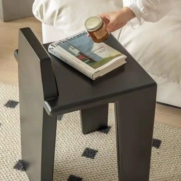 Traditional French Solid Wood Square Low Stool For Bedroom, Living Room & Dining Room - Image 21