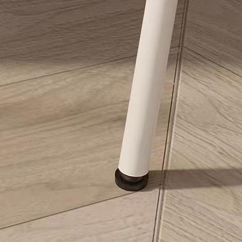 DFM-Chair-FA00229-16.jpg Contemporary Creative Bow Knot Lambswool Iron Vanity Stool Backrest Armless For Bedroom - Image 10