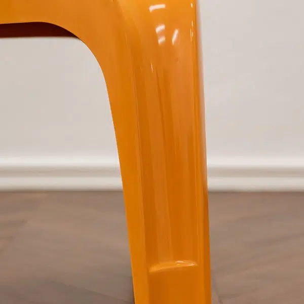 Contemporary Nordic ABS Chair Backless Armless For Living Room - Image 7